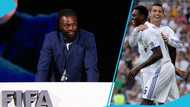 Adebayor shares how Ronaldo beat him to training despite arriving 2 hours early
