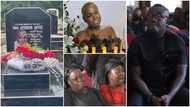 Shonda Ayorkor: Empire FM presenter laid to rest; Bola Ray, others mourn with family in photos