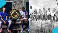 Club World Cup final: Dembele and Palmer recreate legendary 20th century photo