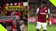 Arsenal fans 'cry' for Mohammed Kudus after his performance against Liverpool
