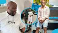 Andre Ayew hangs out with Ibrahim Mahama, shares deep reason for their meeting (Video)