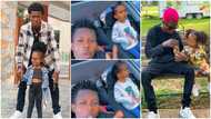 Ghanaian Rapper Strongman And Cute Daughter Rap Together In Cute Video; Fans Pleased