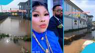 Agradaa's church completely flooded after heavy rain, video stirs reactions