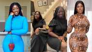 “You are a blessing to us” - Medikal’s sister trumpets Fella Makafui’s contribution to their family; Fella emotional