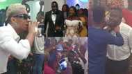 Dr Pounds: Kofi Kinaata, KiDi, other stars perform at Hitz FM presenter's wedding; videos drop