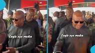 Ibrahim Mahama storms Alhaji Muniru’s funeral to support brother JM, fans praise him
