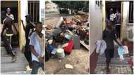 Photos, videos emerge as Nigerian family get thrown out of their own house of 30 years, social media reacts