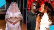 Aba Dope confesses why she wore bridal gown to Kwatemaa's wedding ceremony
