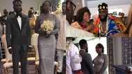 Former President Atta MIlls' son marries in a simple wedding in London; beautiful photos and video pop up