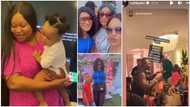 Ruth Kadiri throws party for 2nd daughter's 1st birthday, May Edochie, Baba Rex, others spotted in fun video