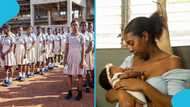 19-year-old mother writes BECE, shares her story: "My friends tease me, but I'm determined"