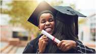 Ghanaian lady who quit KNUST in final year due to bad grades bags first class at UG four years later
