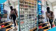 Kofi Gabs flaunts room full of expensive sneakers, flexes on haters: "I need to buy more"