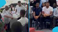 Anthony Joshua attends church with President Mahama and Sharaf after boxing event: Video