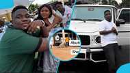 Abu Trica's baby mama crashes his new Mercedes G63 AMG into a church building, video stirs reactions