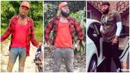 Young man causes stir with before and after photos of his time in Ghana and abroad, video evokes hope