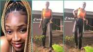 Nigerian lady visits late parents' graveside to announce her wedding, video stirs emotions online