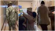 Mum weeps in video after son in US Navy who said he won't return for Christmas showed up