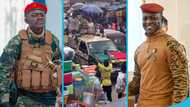 Lil Win storms market with military in Ibrahim Traoré movie, receives rousing welcome in video