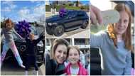 Mixed reactions as woman surprises her 9-Year-old daughter with Ghc1.6 million Mercedes Benz GL car gift
