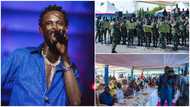 Black Sherif steals show at GAF WASSA event, thrills Akufo-Addo and personnel to Soja, other hits