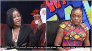 Diana Asamoah Stares At Efia Odo In A Hilarious Manner As She Performed Her New Song