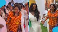 "How is it possible?": Ghanaians amazed as Jackie Appiah's mother slays at 80th birthday party, video emerges
