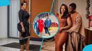 Sammy Gyamfi flaunts her lavish lifestyle as she rocks a stylish red outfit and designer to a UK event