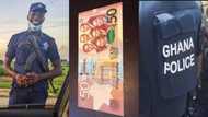 He's kind-hearted: Ghanaian police officer gifts little girl GH¢50; many praise him as photos emerge