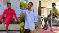Lady in red: Ahuofe Patri drops dazzling photo on social media; fans shout