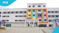Inside the Weija Children’s Hospital, that is unused since its completion in 2024