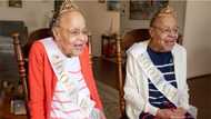Twin sisters go viral after celebrating their 100th birthday together in video