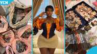 Sarah Lawson flaunts sacks of cash she made at Porials Pitch, video sparks tax debate
