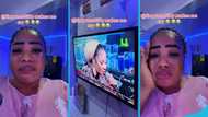 Lady cries heavily during Empress Gifty's worship medley on United Showbiz, video melts hearts