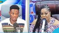 Auntie Naa: Ghanaian man cries out on live TV as wife reunites with ex-boyfriend, video