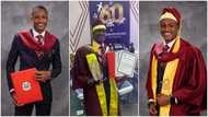 Brilliant man earns 1st class as he scores amazing 4.92 CGPA; his graduation photos stir reactions