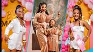 Baby Maxin @5: Nana Ama McBrown's daughter dazzles in a white mini dress, many gush over her beauty