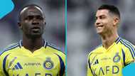 Sadio Mane’s priceless reaction to Ronaldo’s 931st goal wins hearts (Video)