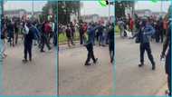 OccupyJulorbiHouse: Protestor shows marvellous dance moves at demonstration