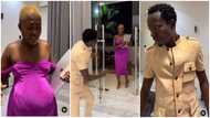 Michael Blackson's son makes Fella Makafui pregnant in a hilarious comedy skit, video drops