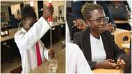 Trained Ghanaian pharmacist Odamea Amoako quits to follow childhood dream of becoming a lawyer