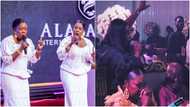 Tagoe Sisters @ 40: Fans react to Piesie Esther's 'God Of NPP' performance