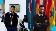 Ghanaian man who slept on New York street upon arriving in the US flaunts transformation after 2 years
