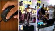 It's her 1st time: Schoolgirl cries, fears for her life as teacher introduces computer mouse in class in video