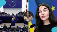 Swedish climate minister brings 3-month-old son to EU Council meeting to champion parental leave
