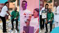 Yaw Sarpong spotted in public for the first time after Maame Tiwaa's death, video