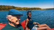 Wiyaala finally shows her white husband to the world in new photos and fans are talking