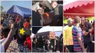 Christian Atsu: Videos showing confusion in Ada after his body arrived spark massive reactions among Ghanaians