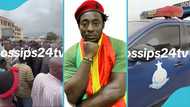 Chairman Wontumi’s arrest: Ralph St Williams hides in police car during melee with NPP supporters