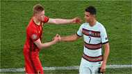 Man City's Kevin De Bruyne talks about how he would create assists for Ronaldo if he joins the club